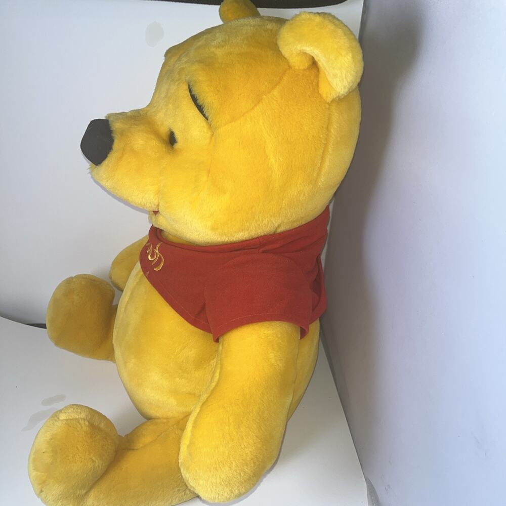 Winnie The Pooh 20" Disney XLarge Plush Bear Arco Toys Inc 1990 Vintage Mattel - Picture 4 of 10